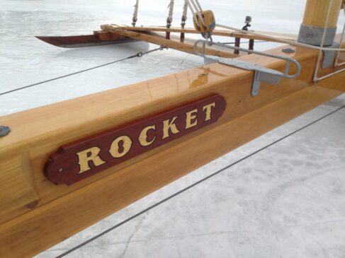 Rocket Ice Boat3 North Shrewsbury Ice Boat Club