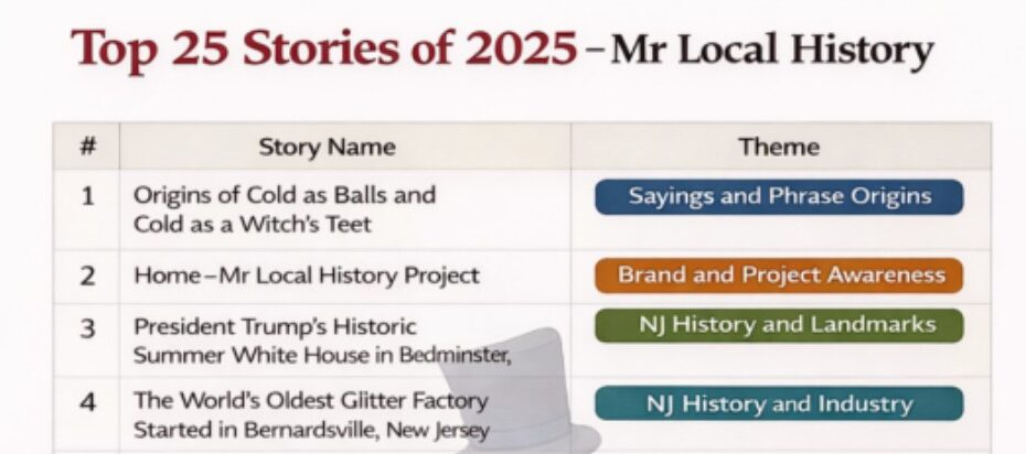 Top Posts Mr. Local History 2025