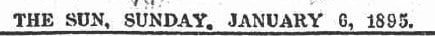 1895 The Sun