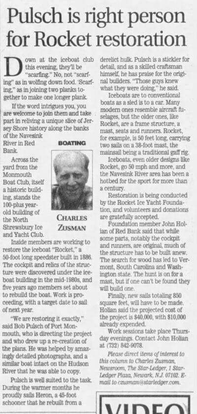 2005 Rocket Restoration Star Ledger Oct 13