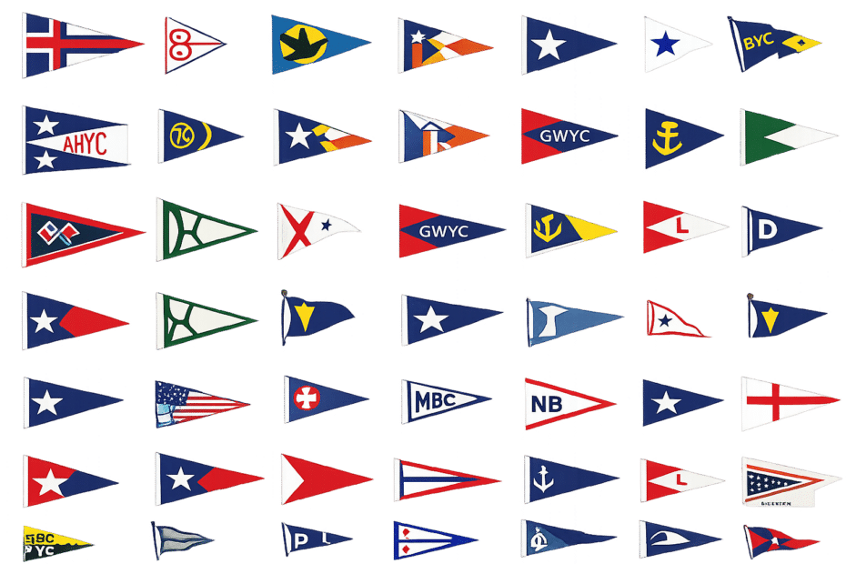 Burgees New Jersey Yacht Clubs Mr Local History