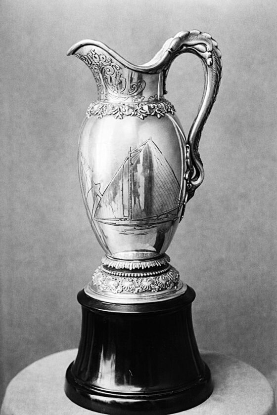 Ice Boatings Challenge Cup Van Nostrand trophy Restored Mr Local History Project