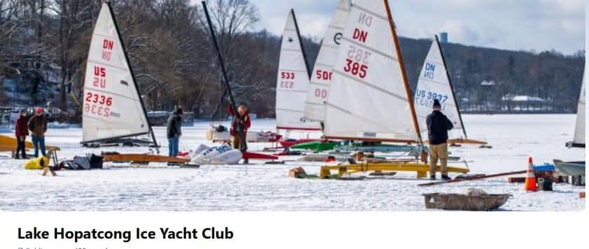 Lake Hopatcong Ice Yacht Club