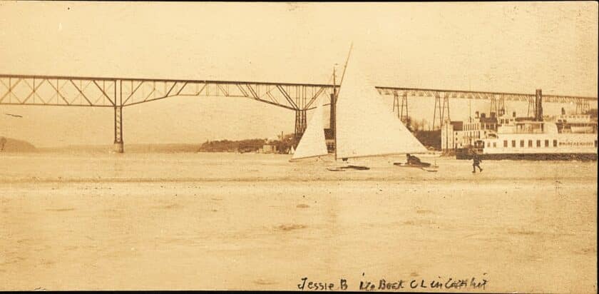 Poughkeepsie waterfront circa 1890
