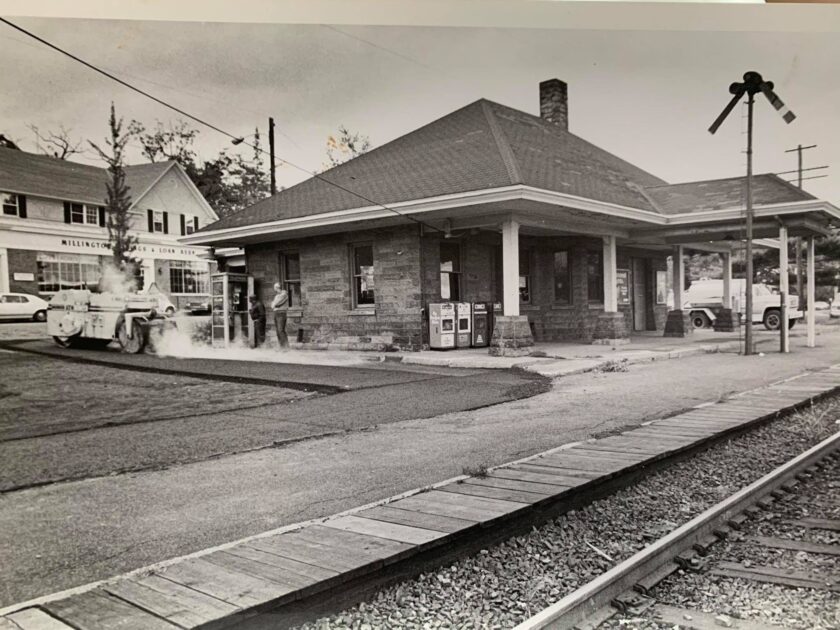 1970s Millington Train Station 1970s Millington Train Station