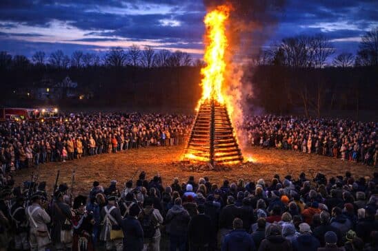 Beacon Fire Lord Stirling Park 2026 Mr Local History