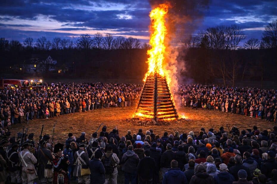Beacon Fire Lord Stirling Park 2026 Mr Local History