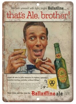 George Ballantine Ale was his fathers idea