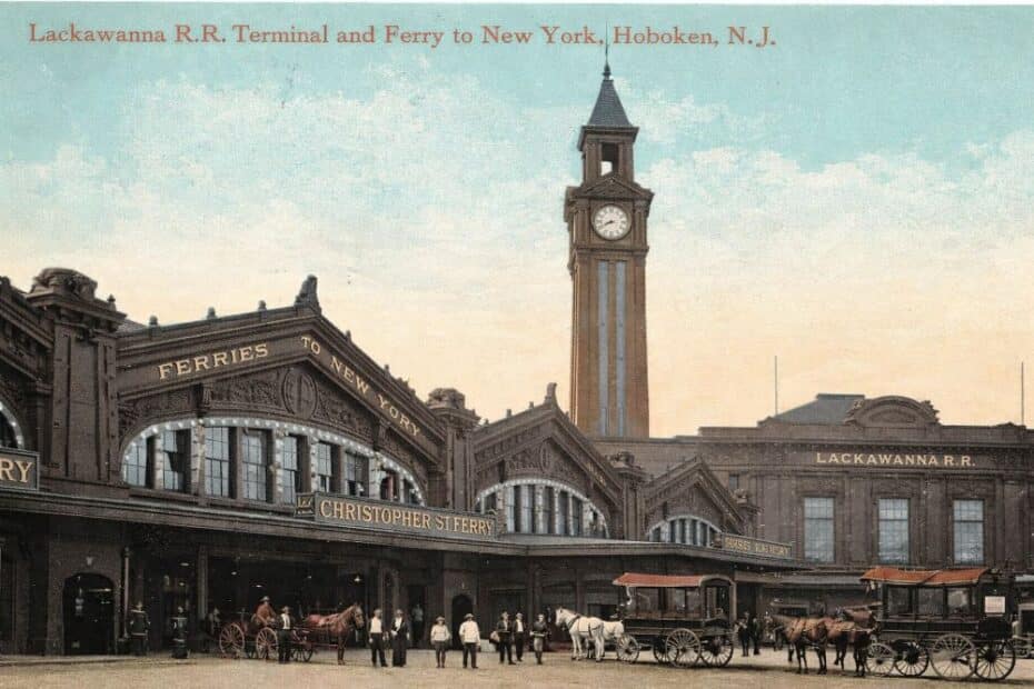 Hoboken c1900s Postcard