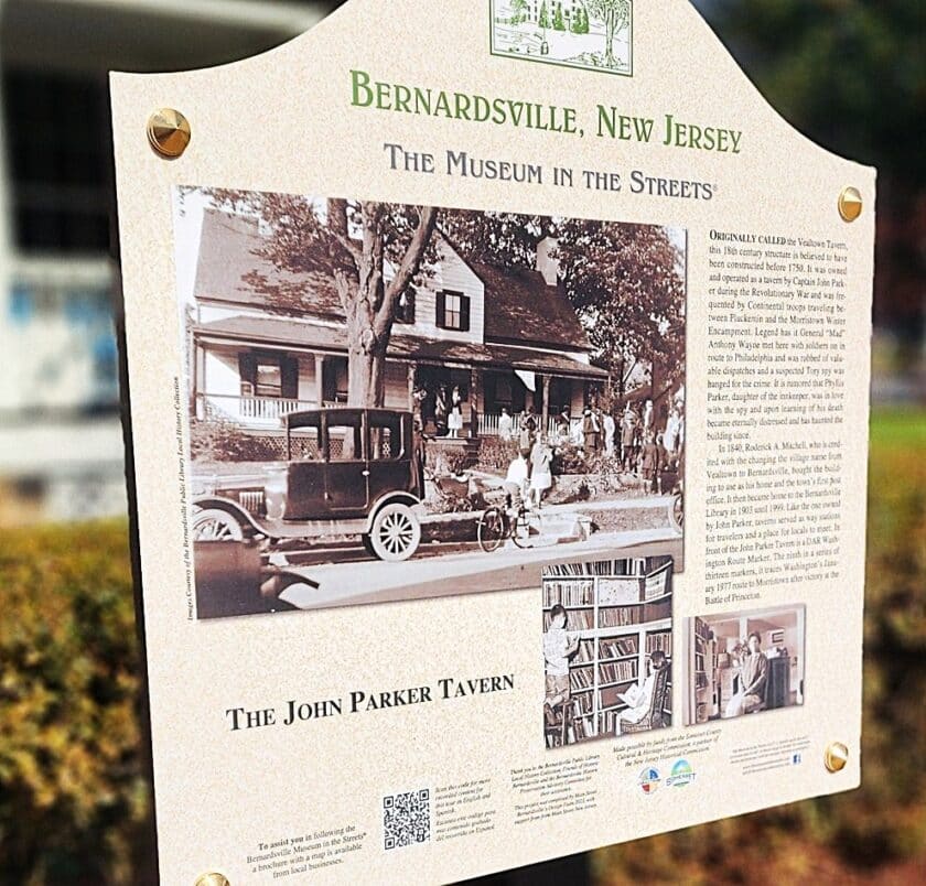John Parker Tavern Museum in the Streets Bernardsville Mr Local History
