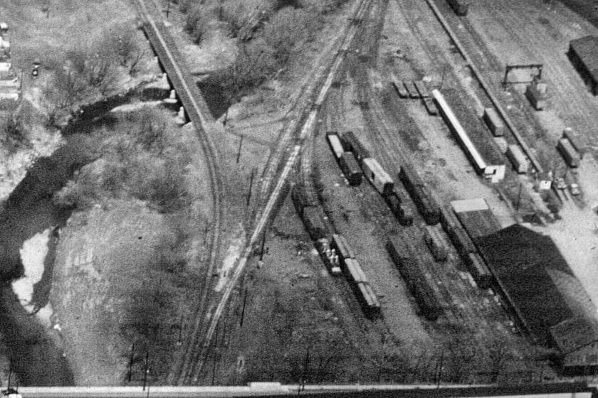 Lehigh Valley Railroad Freight Yard Depot
