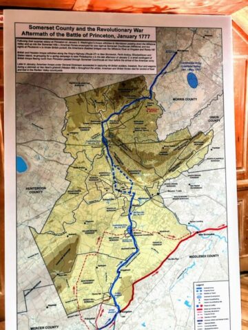 Map Somerset County NJ 250 Mr Local History Map Somerset County NJ 250 Mr Local History