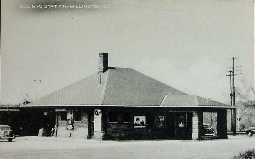 Millington Train Station c1907 Millington Train Station c1907