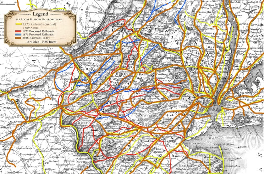 NJ Railroad History Mr Local History