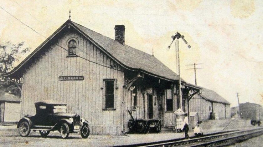 Stirling Station c 1920 FB Stirling Station c 1920 FB