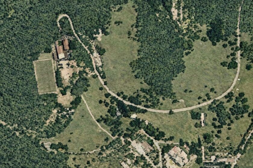 1930 Upton Pyne Estate Bernardsville colorized