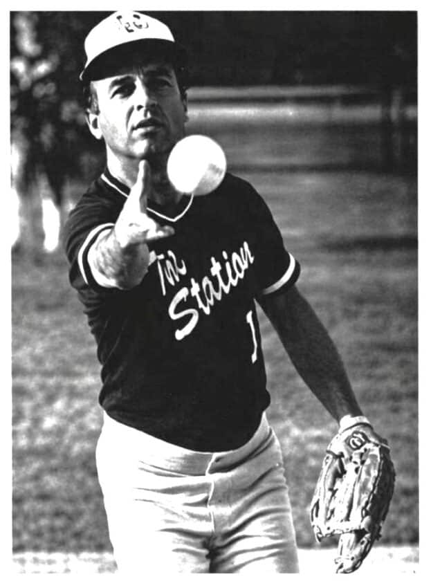 1987 Kevin Heinold of The Station Softball Mens Team Champions
