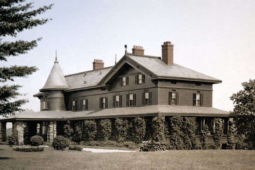 Ballentine Estate Purchased by George Post on Claremont Farm Bernardsville
