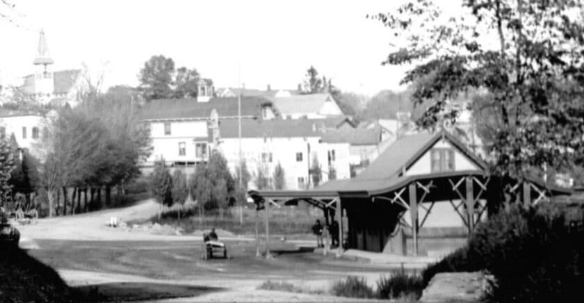 Bernardsville Train Station c1900 Bernardsville Train Station c1900