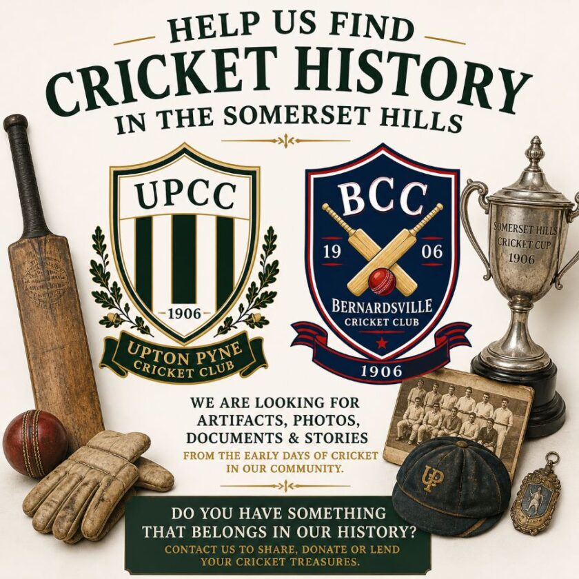 Cricket Bernardsville Artifacts Search Mr Local History