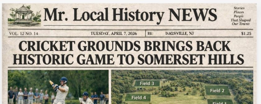 Cricket Grounds Basking Ridge New Jersey Mr Local History