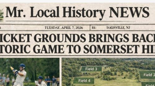 Cricket Grounds Basking Ridge New Jersey Mr Local History