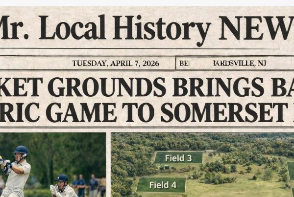 Cricket Grounds Basking Ridge New Jersey Mr Local History