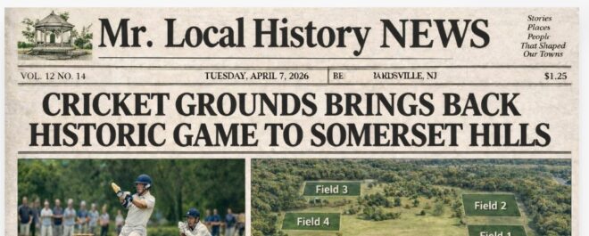 Cricket Grounds Basking Ridge New Jersey Mr Local History