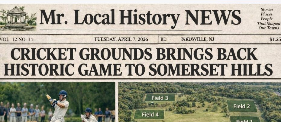 Cricket Grounds Basking Ridge New Jersey Mr Local History