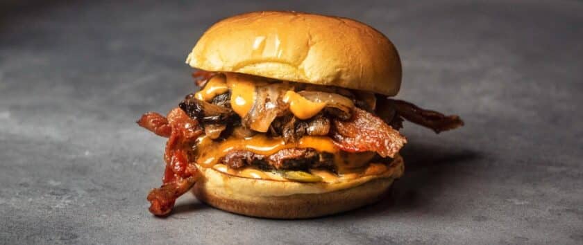 Deisel and Duke Peanut Butter Burger