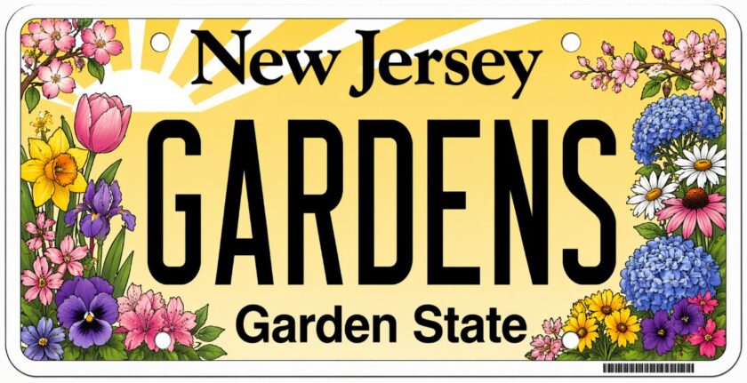 Garden State License Plate Gardens