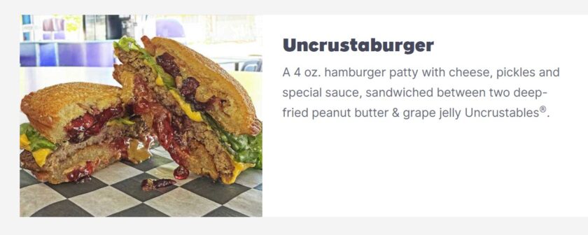 MN State Fair Uncrustable Fried Burger