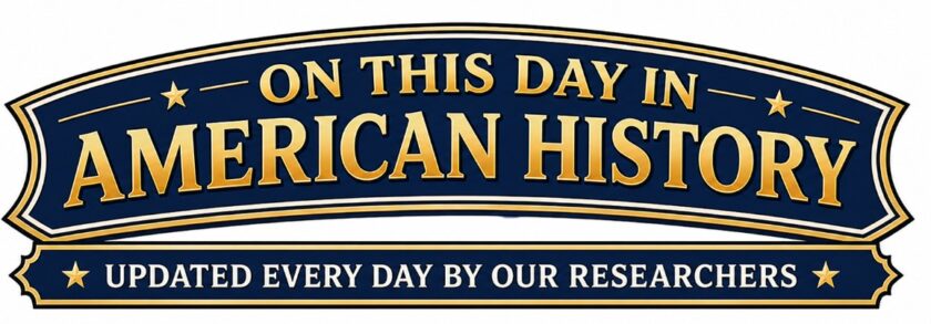 On This Day in American History Mr Local History Project