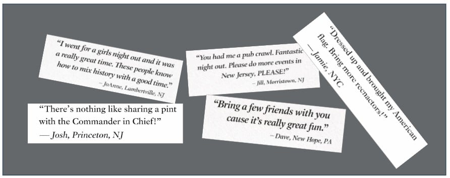 Pub Crawl quotes Revolutionary War Pub Crawls