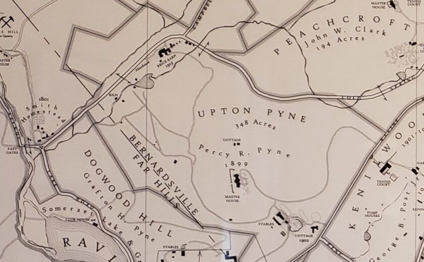 Upton Pyne Estate Bernardsville John Smith Map Collection
