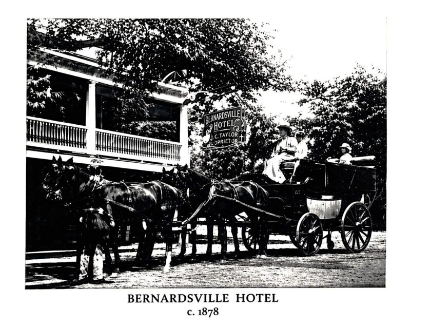 1878 Bernardsville Hotel John Smith Bernardsville Map
