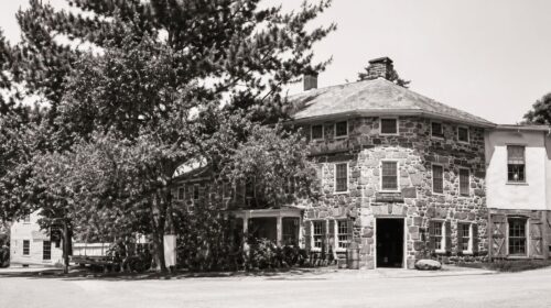 1899 Old Stone Hotel from Judd, A Tale of Three Villages Restored