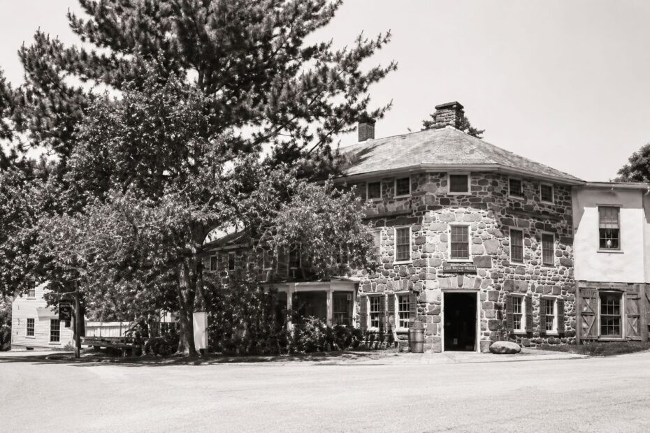 1899 Old Stone Hotel from Judd, A Tale of Three Villages Restored