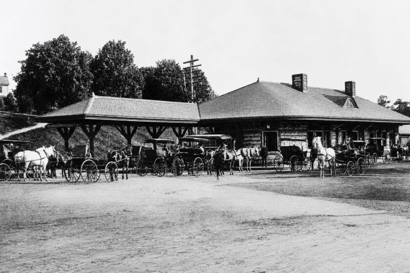 1907 Bernardsville Millionaires Express Train Pickup Restored Mr Local History Low Res 1907 Bernardsville Millionaires Express Train Pickup Restored Mr Local History Low Res