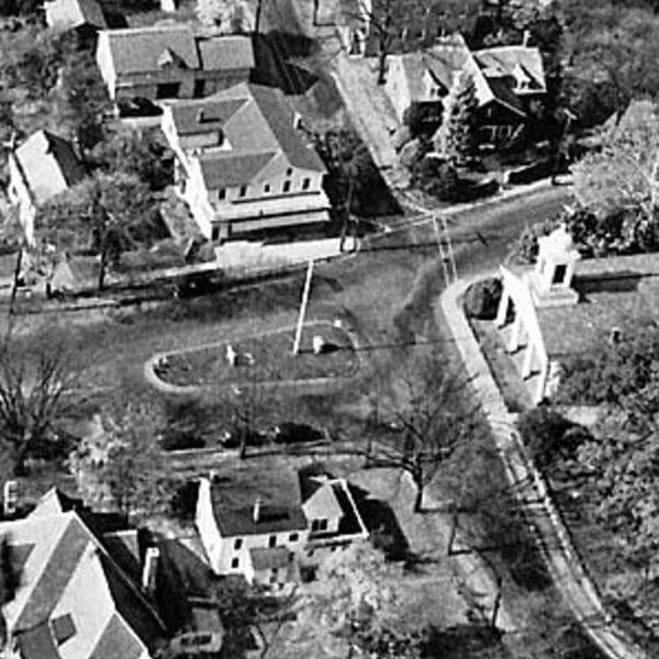 1950s Basking Ridge Town Green