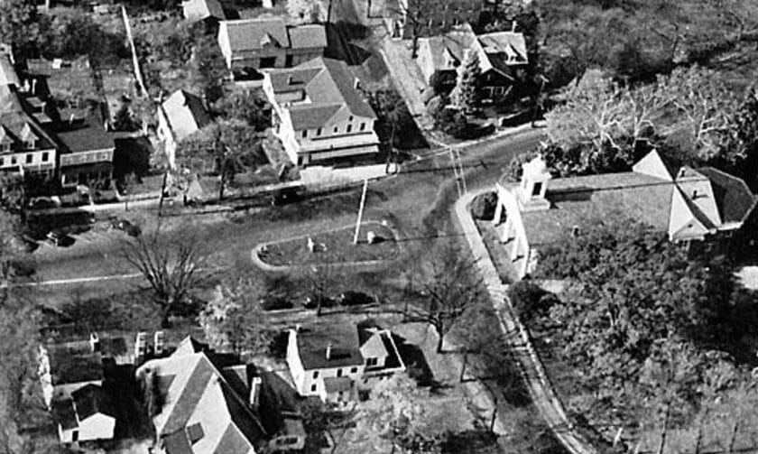 1950s Basking Ridge Town Green