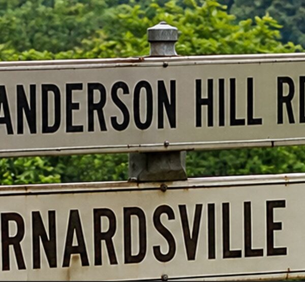 Anderson Hill Road Sign