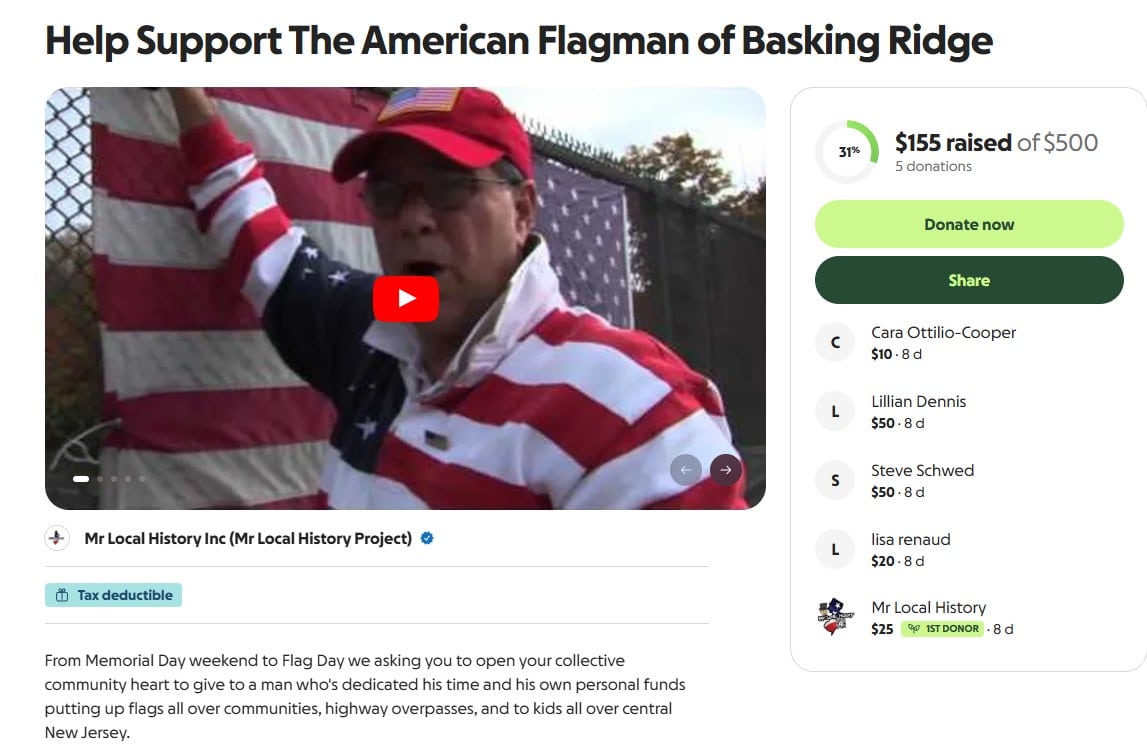 The American Flagman Honors Patriotism Every Day