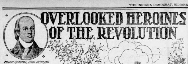 Headline Overlooked Heroins of Valley Forge