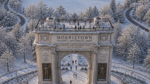 Morristown Arch Banner Mr Local History