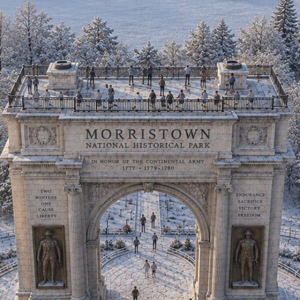 Morristown Arch Banner Mr Local History
