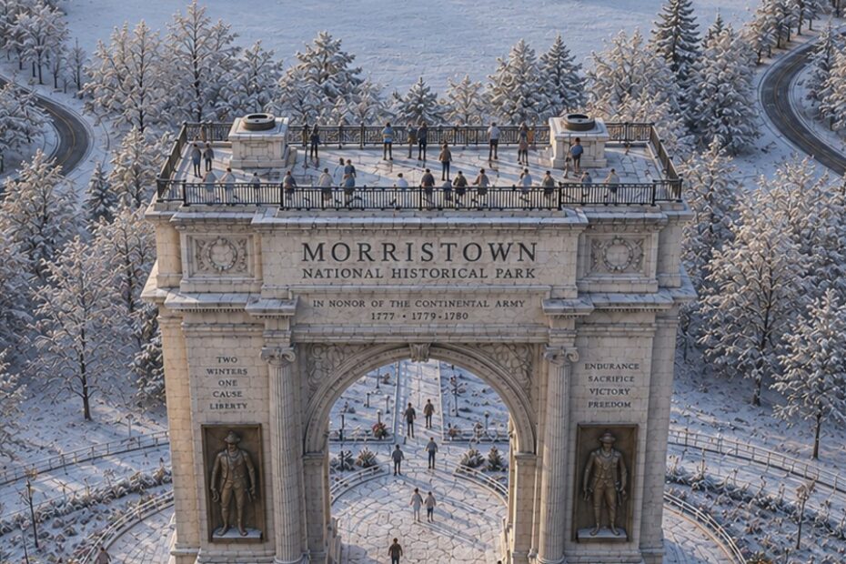 Morristown Arch Banner Mr Local History