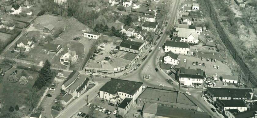 Olcott Square c1955 Bernardsville History Room