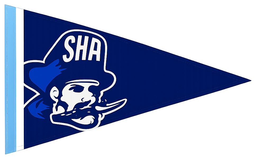 Seton Hall Academy Sailing Burgee Mr Local History