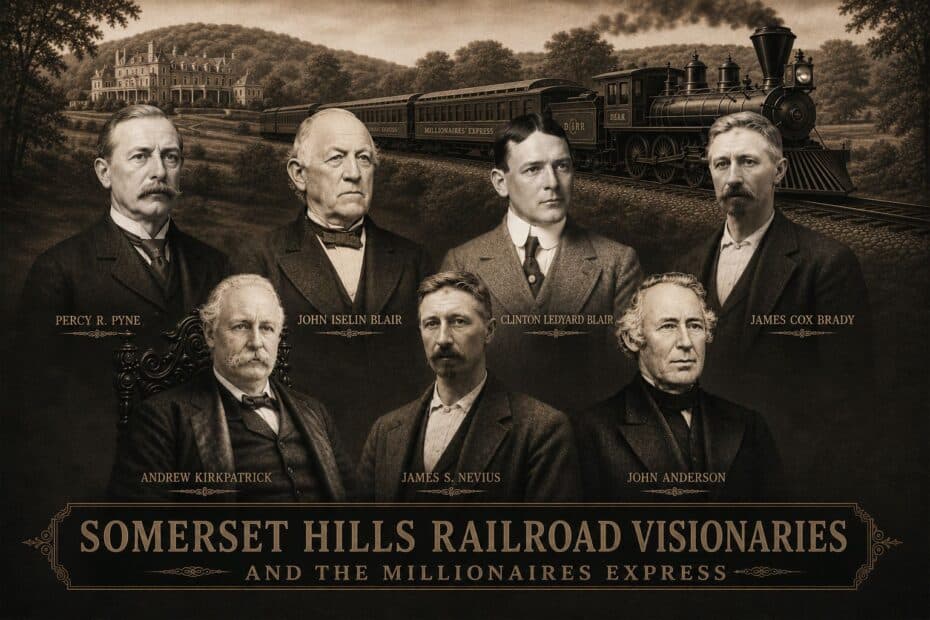Somerset Hills Railroad Visionaries Mr Local History Project